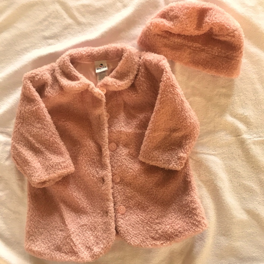 Absorba matching coat and hat
